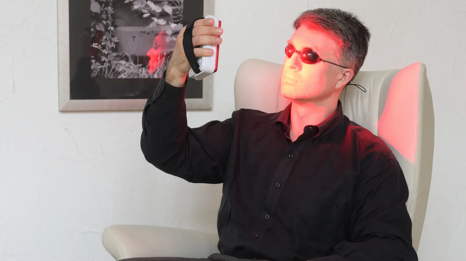 portable red light panel hand held