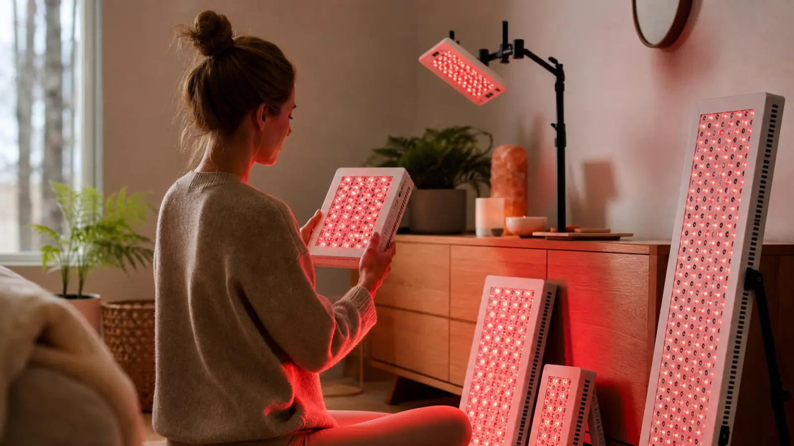 how to choose red light therapy panels
