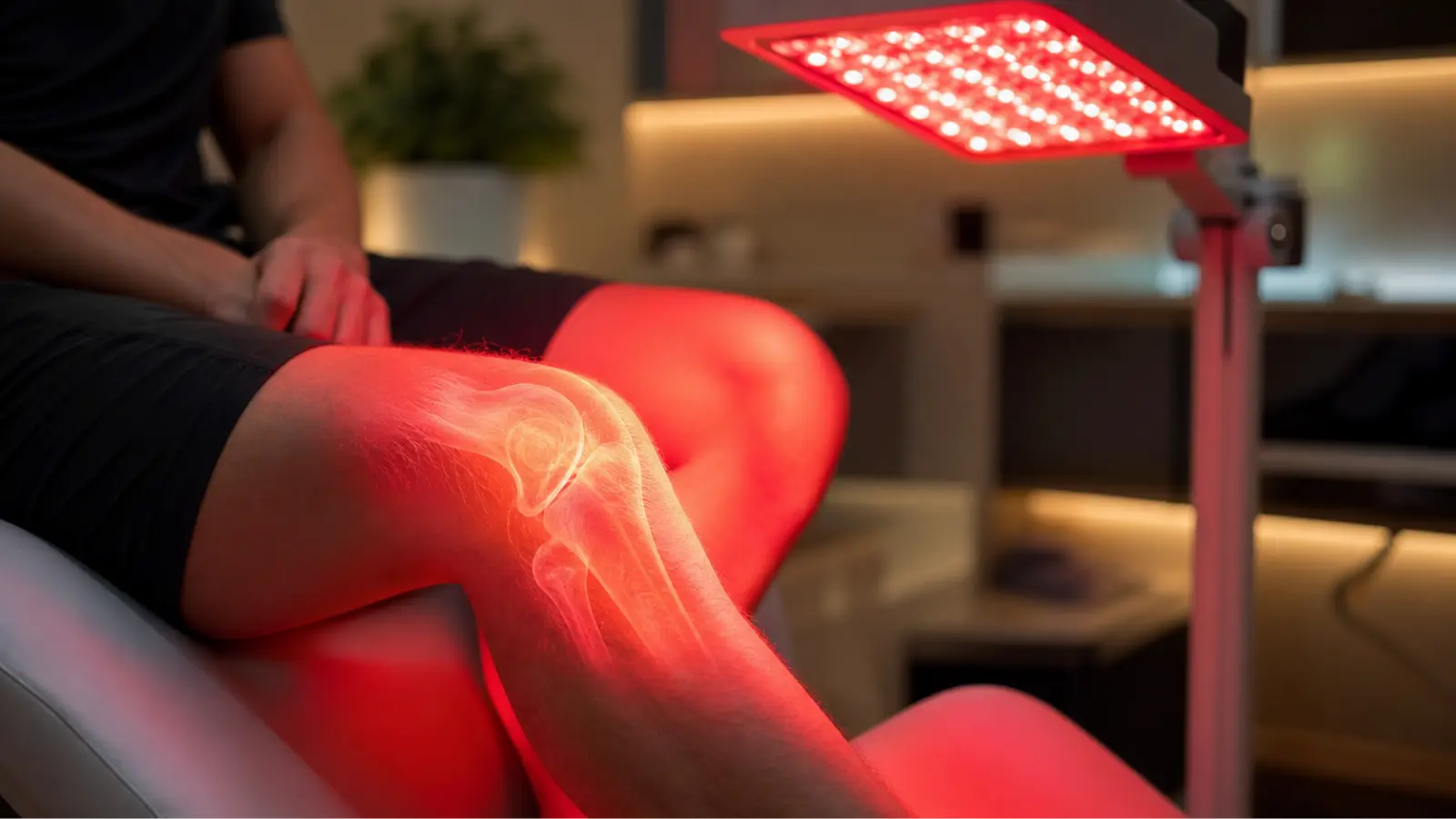 red light therapy for knee and joint pain recovery