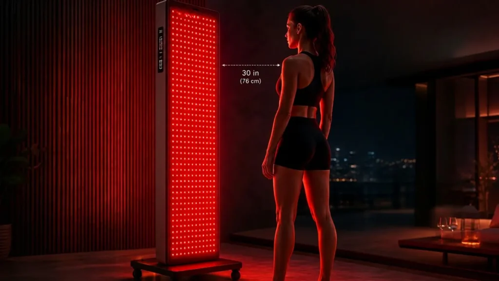 Red Light Therapy Dosing Guide: How Much Light Do You Actually Need? red light therapy distance