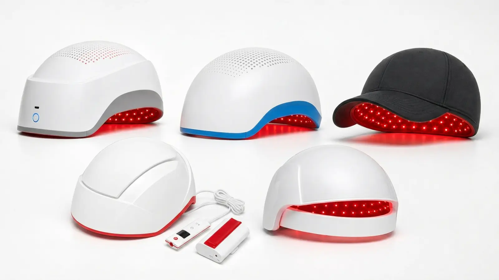 red light therapy for hair loss helmets caps