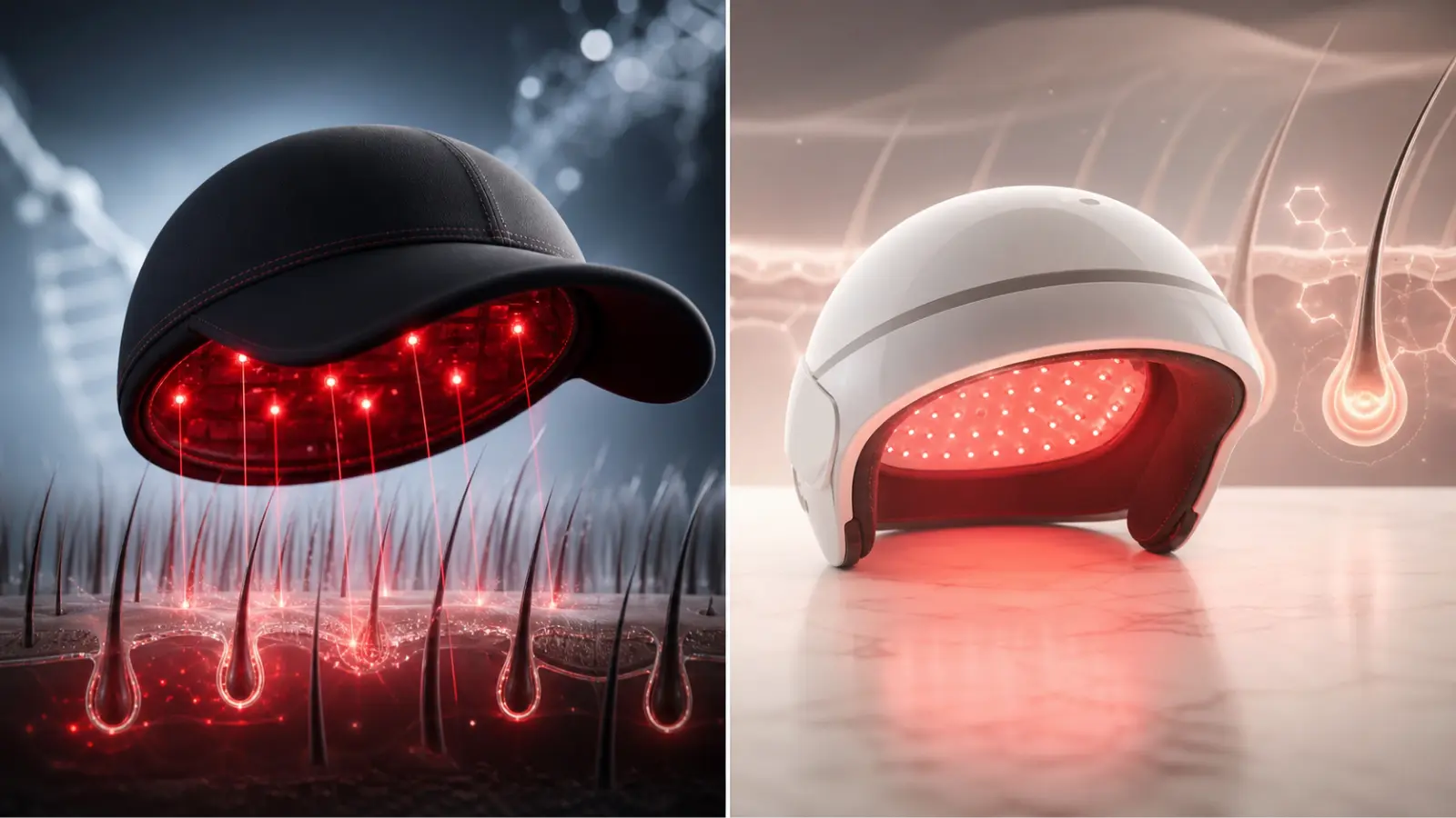 red light therapy laser vs led